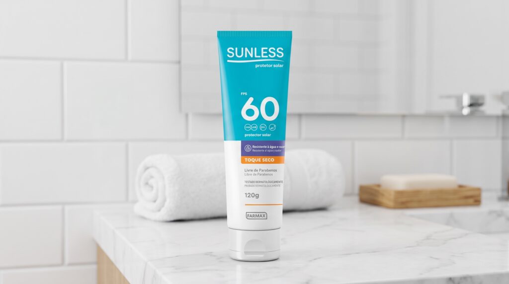 Sundown Toque Seco FPS 60 com Cor