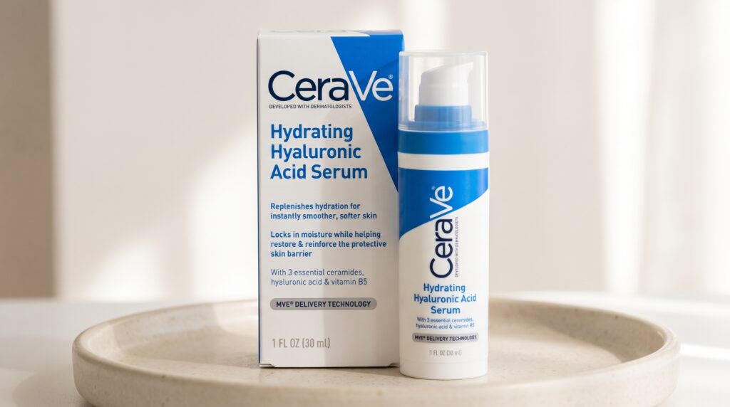sérum ácido hialurônico CeraVe facial embalagem