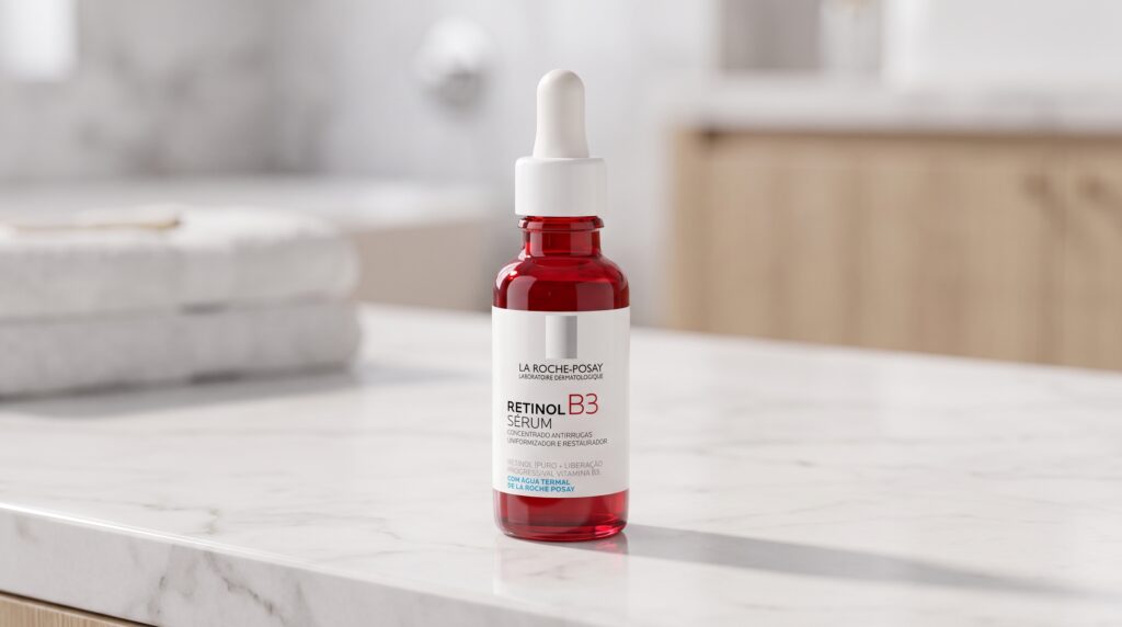 sérum retinol La Roche-Posay Redermic B3 para iniciantes e pele sensível