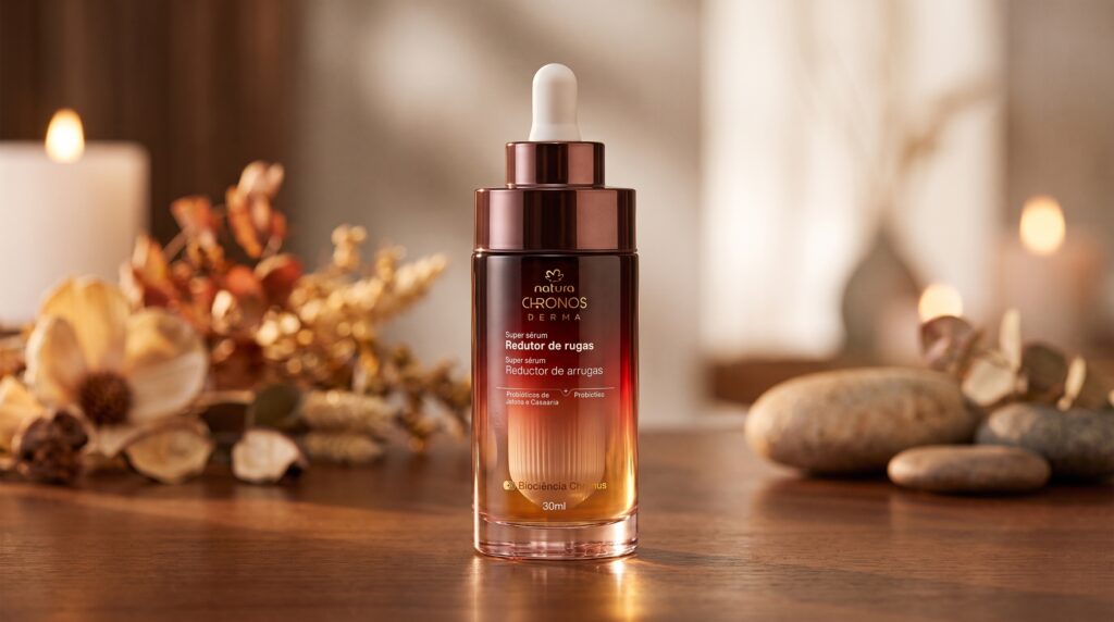 sérum retinol Natura Chronos redutor de rugas para pele madura