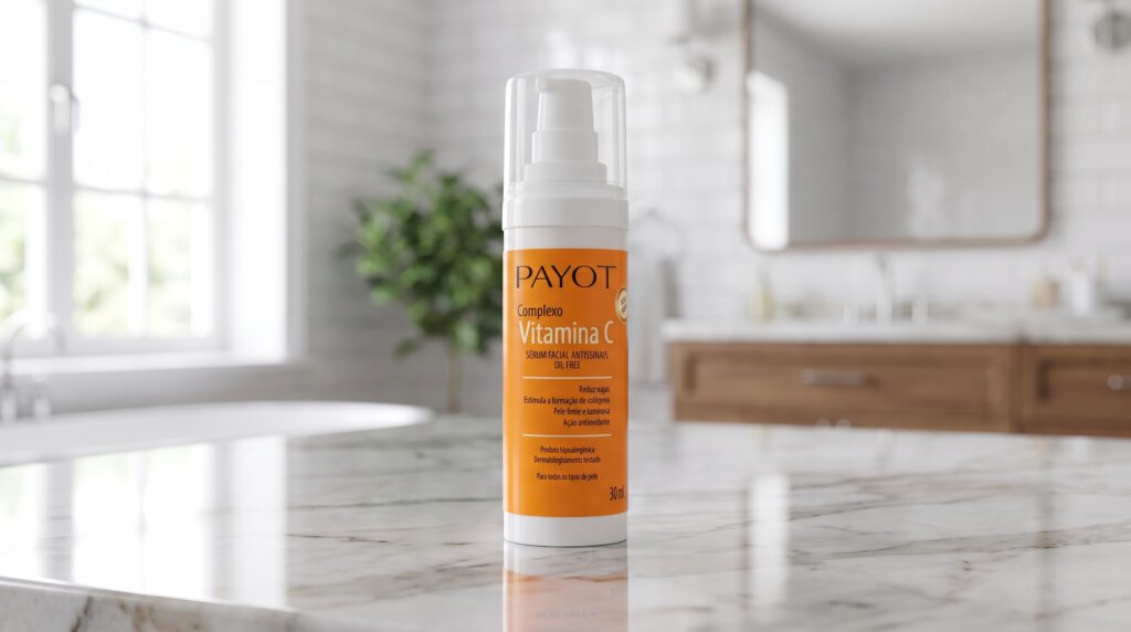 sérum vitamina C Payot clareador para manchas do rosto